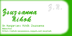 zsuzsanna mihok business card